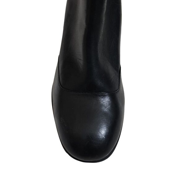 Camper Twins Black Booties Blue and Green Block‎ Heels Size 35 - Picture 9 of 16